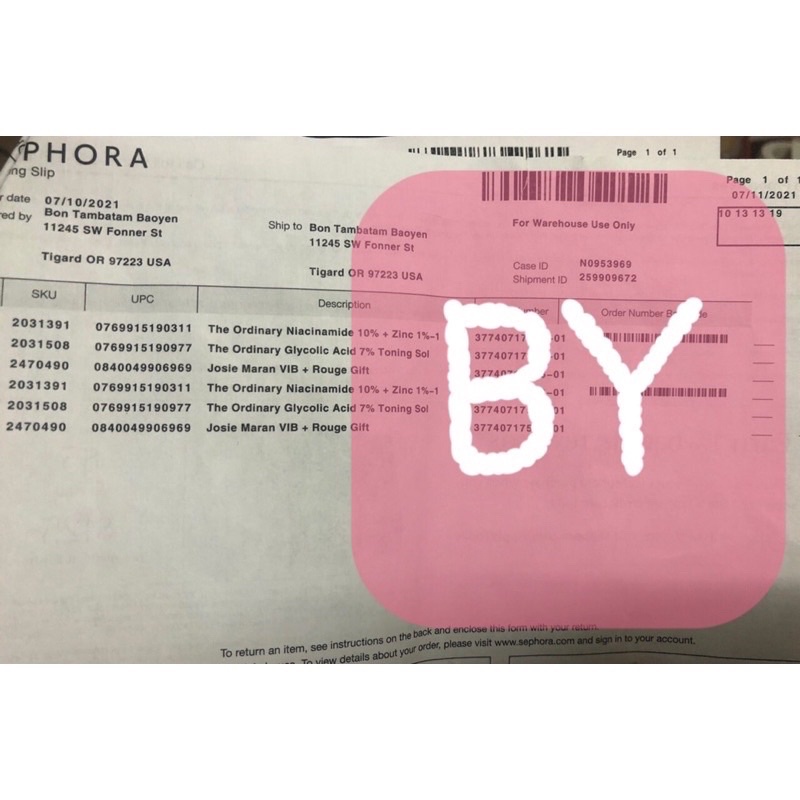 Tinh chất Serum ngừa thâm mụn The Ordinary Niacinamide + Zinc 1% Sephora