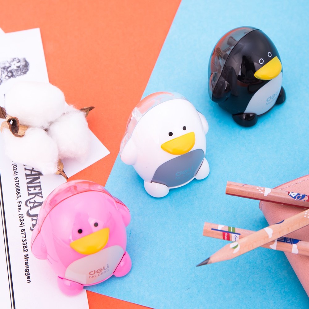 Dụng cụ gọt bút chì thiết kế một lỗ/ hai lỗ dễ thương