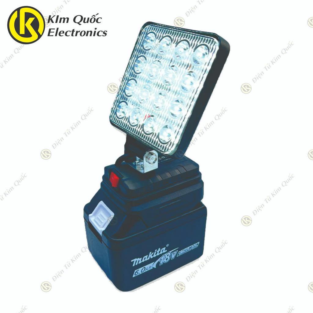 Bộ Đèn Pin LED Makita Dùng Pin 14.4-21V Thiết Kế Bi Cầu Chiếu Xa - Sử Dụng Chung Pin MAKITA 18V Chân Phổ Thông