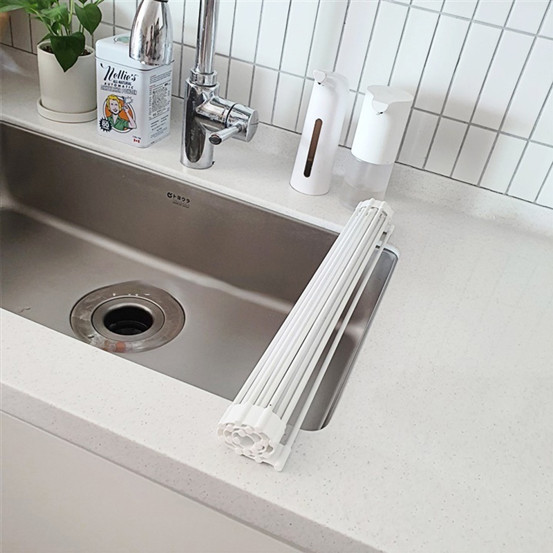 HERA Giá Phơi Khô Bát Đĩa Gấp Gọn Được Bằng Silicone Tiện Lợi