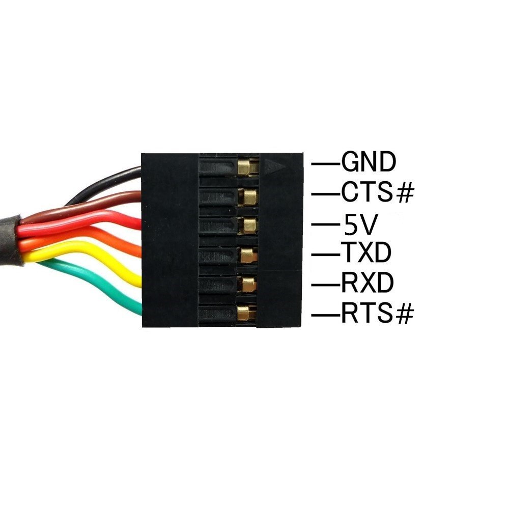 Dây Cáp Chuyển Đổi Ft232Rl Ft232 6pin Cho Arduino Usb Sang Ttl Uart Rs232