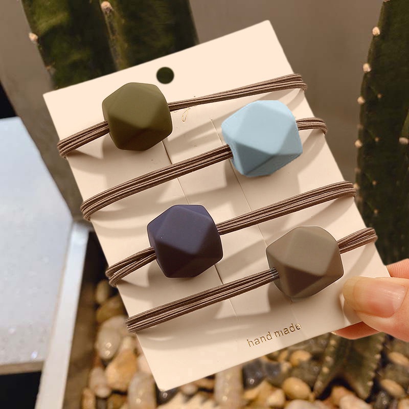 1 Dây Buộc Tóc Co Giãn Thời Trang Nữ Tính