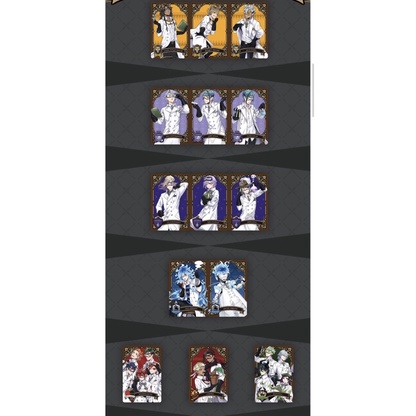 Gói thẻ nhân phẩm Disney Twisted Wonderland Metal Card Collection vol 2, vol 3