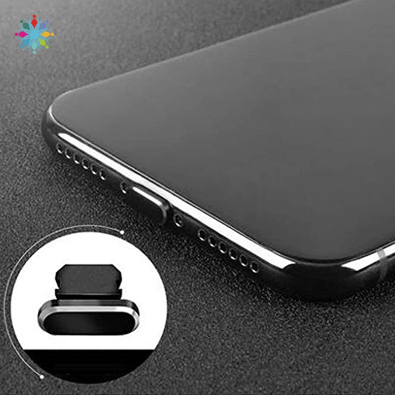 Ốp Điện Thoại Nhôm Bảo Vệ Chống Bụi Cho iPhone X Xs Max Xr 8 7 6S 6 Plus