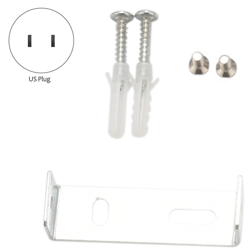 Đèn Đọc Sách Cổ Ngỗng Linh Hoạt Gắn Tường 200LM / 3000K: 30 ° Phích Cắm Điện US Plug US Plug