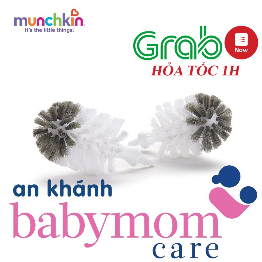 BỘ 2 ĐẦU THAY THẾ CHỔI CỌ BÌNH MUNCHKIN