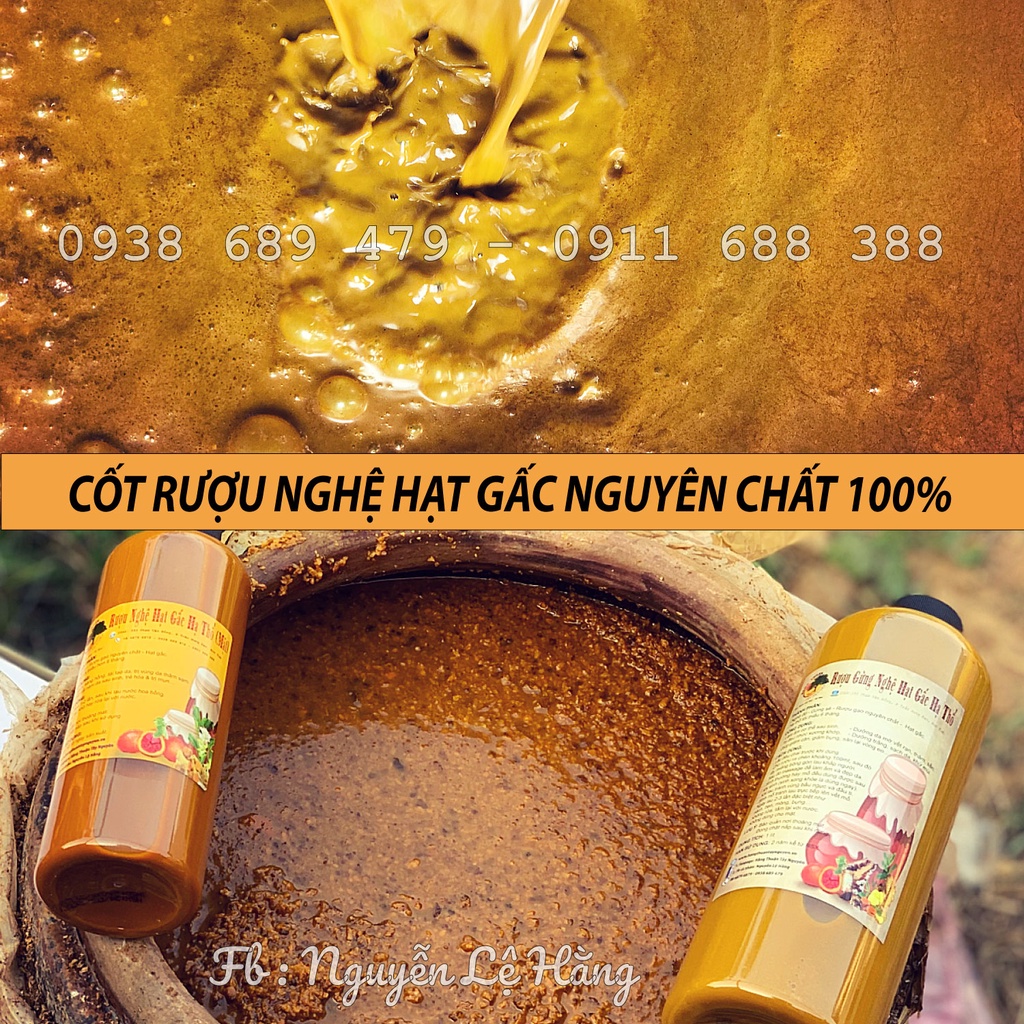 Cốt Nghệ Hạ Thổ Bôi Mặt Sau Sinh Hằng Thuận Tây Nguyên (handmade)