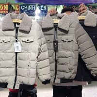 áo khoác cổ lông tháo rời