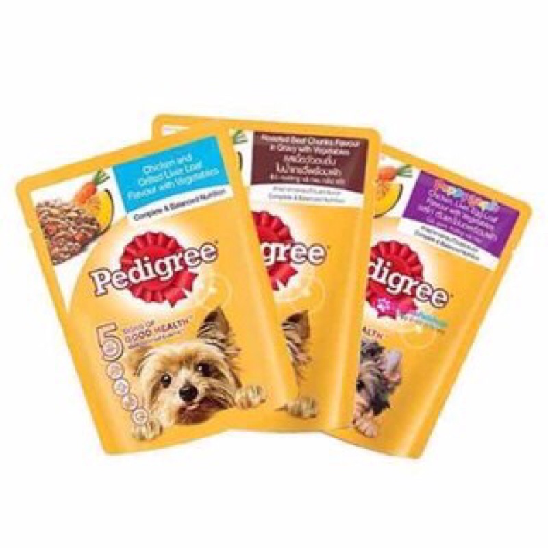 pate pedigree cho chó gói 80g