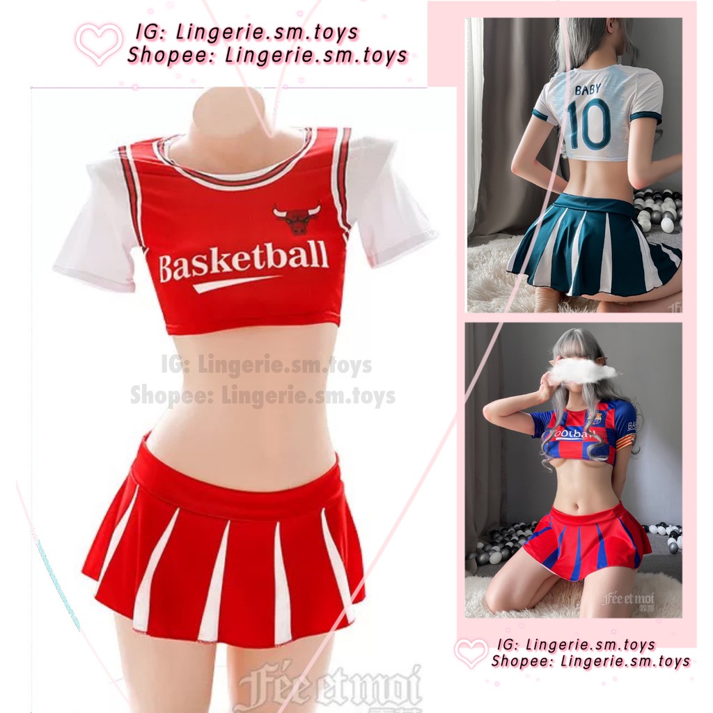 Cosplay Nàng Cổ Động Viên Bóng Đá - Basketball Baby - Cheerleader Bae • FM6954