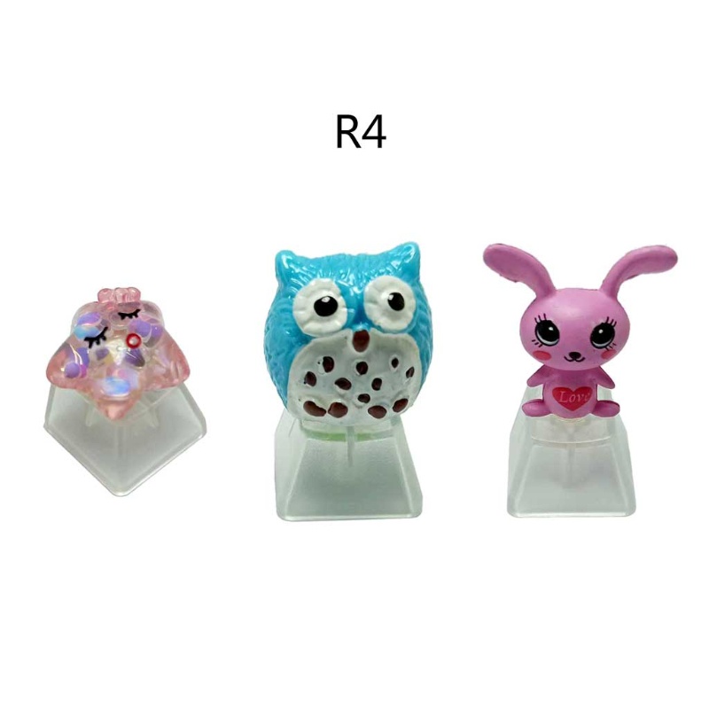 Nút Bàn Phím OEM R4 Bằng ABS Bền Bỉ Sáng Tạo Cho Cherry MX Switches Swan Owl