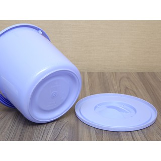 [HCM]Xô nhựa tròn Duy Tân 20L ( Có nắp + quai xách )