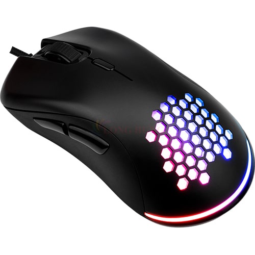 Chuột có dây Gaming Zadez G-153M - Hàng chính hãng - DPI tối đa đến 8000, tuỳ chỉnh chuột qua phần mềm, cảm biến nhanh