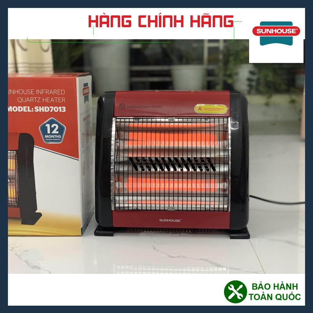 Đèn sưởi 2 bóng Sunhouse SHD7013, Máy sưởi sunhouse SHD7013, tốc độ làm ấm nhanh, tỏa nhiệt đều.