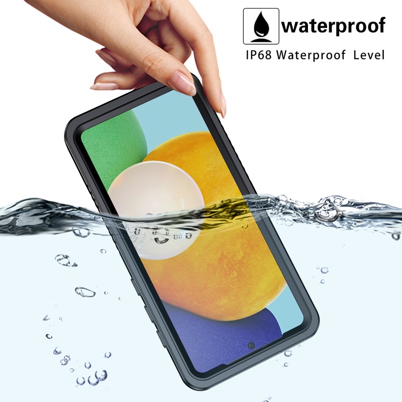 Ốp Điện Thoại Trong Suốt Chống Sốc Chống Thấm Nước Cho Samsung Galaxy A01 / A11 / A21 / A02S / M02S / A12 / A22 / A32 / A42 / A52 / A72 5g