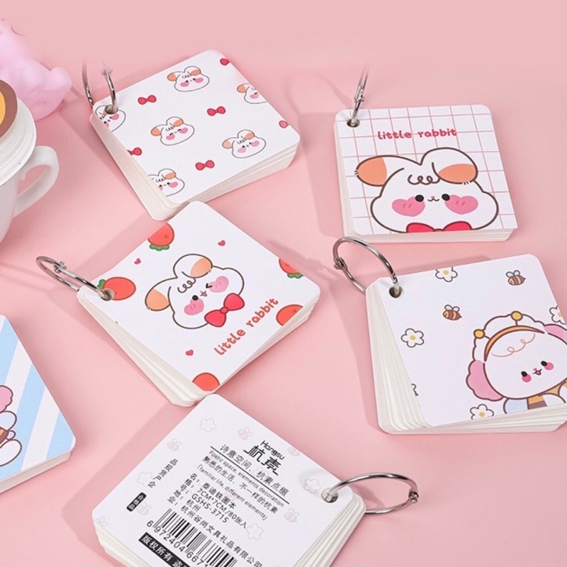 FLASHCARD VUÔNG SIZE TO DÀY HỌC TỪ VỰNG HOẠT HÌNH