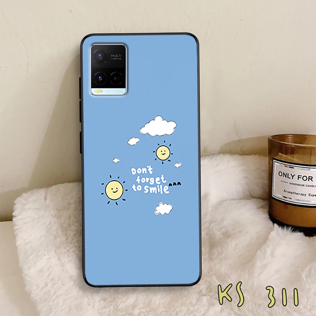 Ốp lưng Vivo Y21 - Vivo Y21s - Vivo Y33s - Ốp in hình BlueSky - lưng nhám viền TPU cao cấp