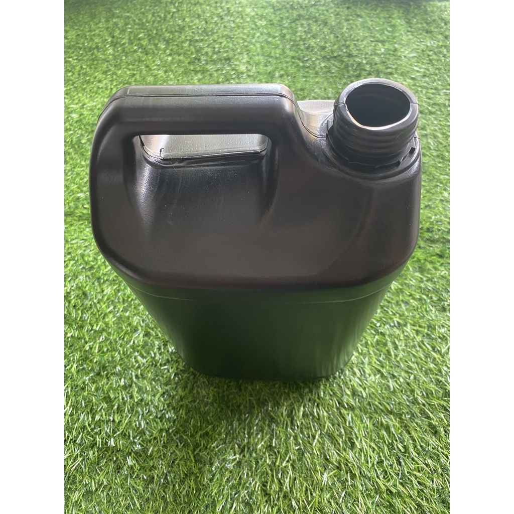 Can nhựa 5l đen thân tròn