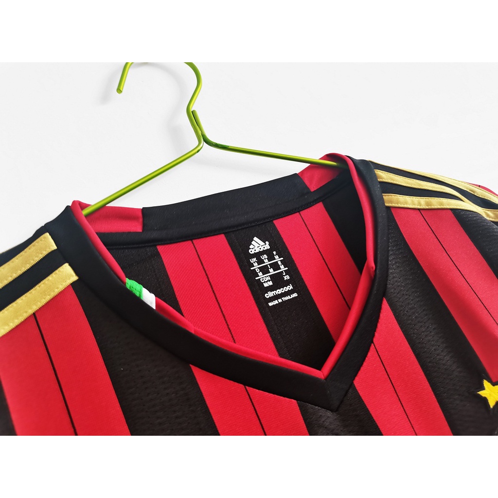 Áo Bóng Đá Dài Tay Đội Tuyển Ac Milan Mùa Giải 13 14 SHort / Milan KAKA Ronaldo