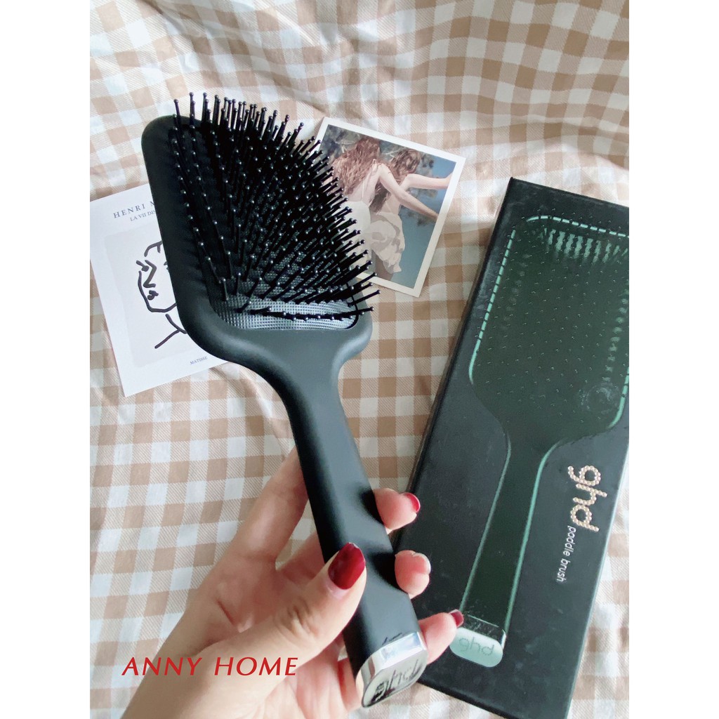Lược gỡ rối tóc GHD Paddle