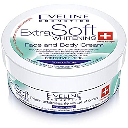 Kem Dưỡng Trắng Da Eveline Extra Soft Whitening 200 ml