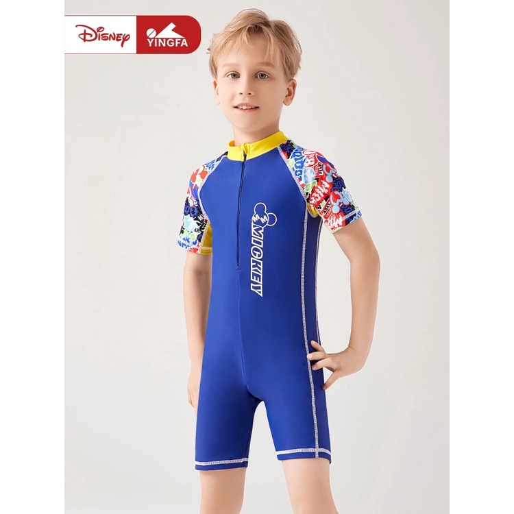 Bộ bơi liền bé trai Yingfa-Disney D23159 và  D23158