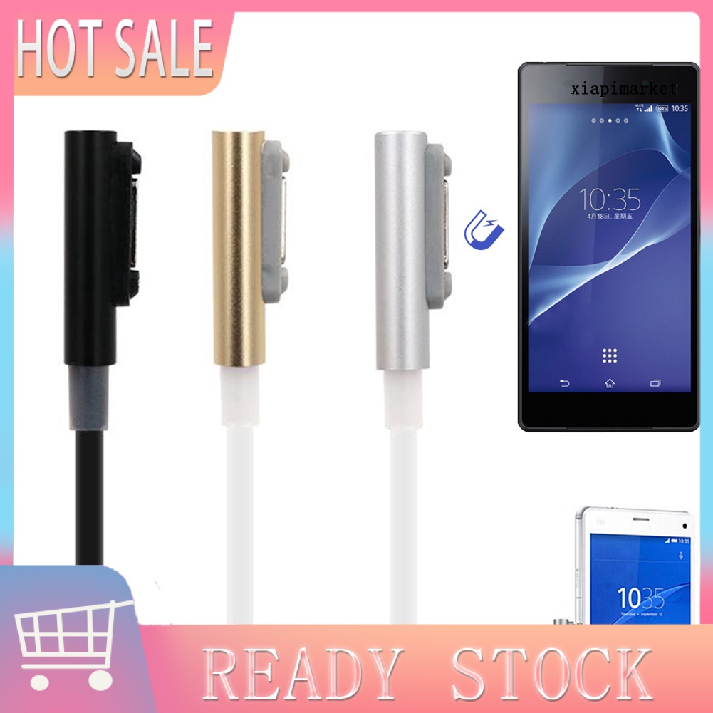 Dây cáp sạc USB từ tính 100cm cho Sony Xperia Z3 L55t Z2 Z1 Compact XL39h