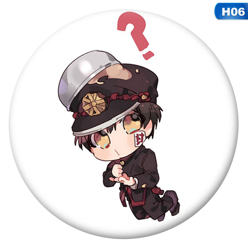 flowersqueen Ghim Cài Áo Hình Nhân Vật Nữ Anime Dễ Thương