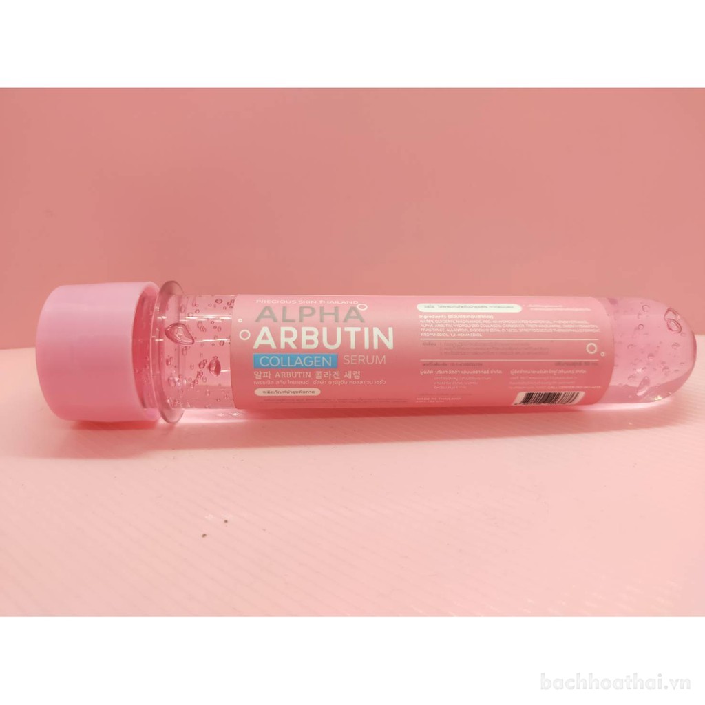 [Trắŉg da toàn thân] Ống Serum ƙích trắŉg da Alpha Arbutin collągen Super Brightening Body Thái Lan