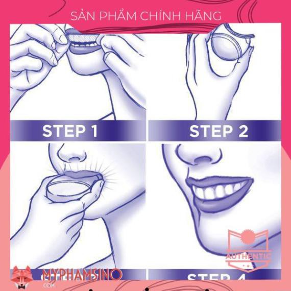 [CHÍNH HÃNG] Set đèn và miếng dán trắng răng Crest Crest 3D White Whitestrips With Light Dental Whitening Kit