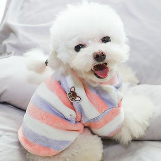 quần áo của chó◊℗⊕Quần áo cho chó con, Teddy milk, mèo, thú cưng, dày, con nhỏ, bichon, mùa hè, Pomeranian, x
