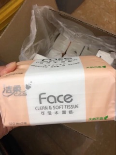 Giấy face hồng