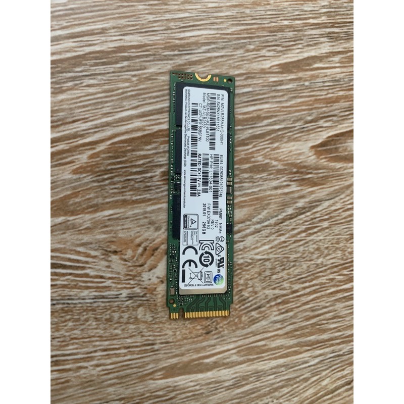 SSD Samsung PM981 256gb