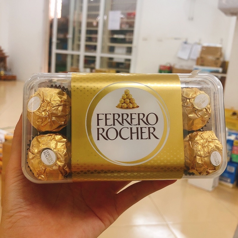 Chocolate/ socola FERRERO ROCHER 16 VIÊN - 200g - nội địa Đức