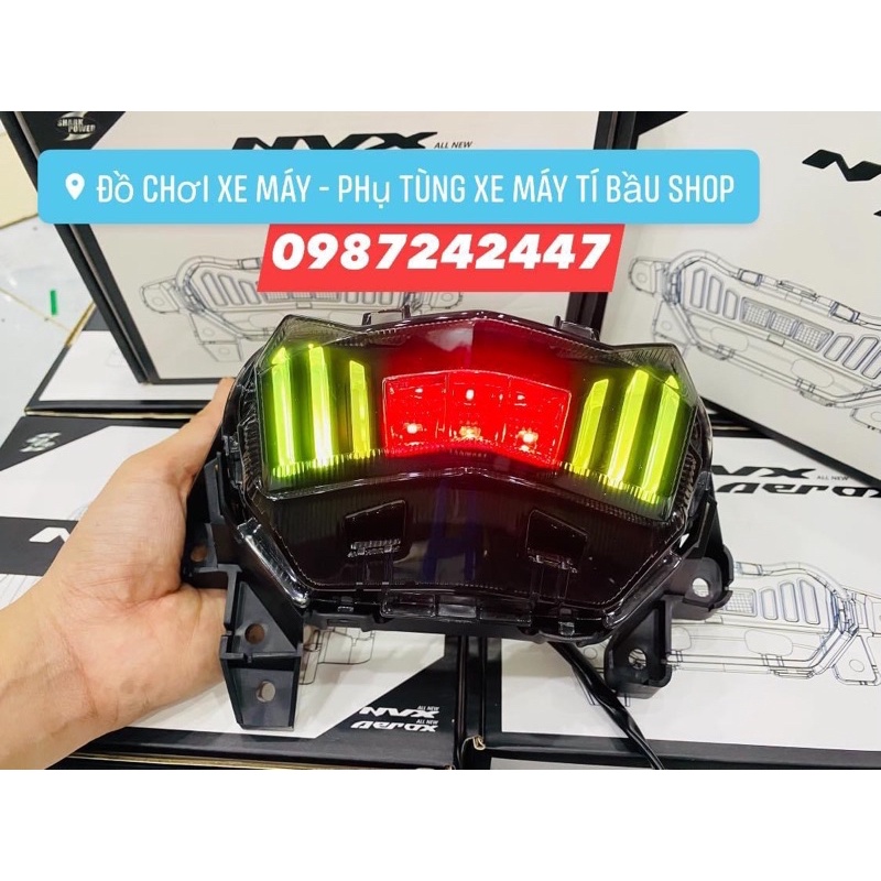 Cụm đèn hậu NVX V2 2021 - 2022 đổi màu tuỳ thích