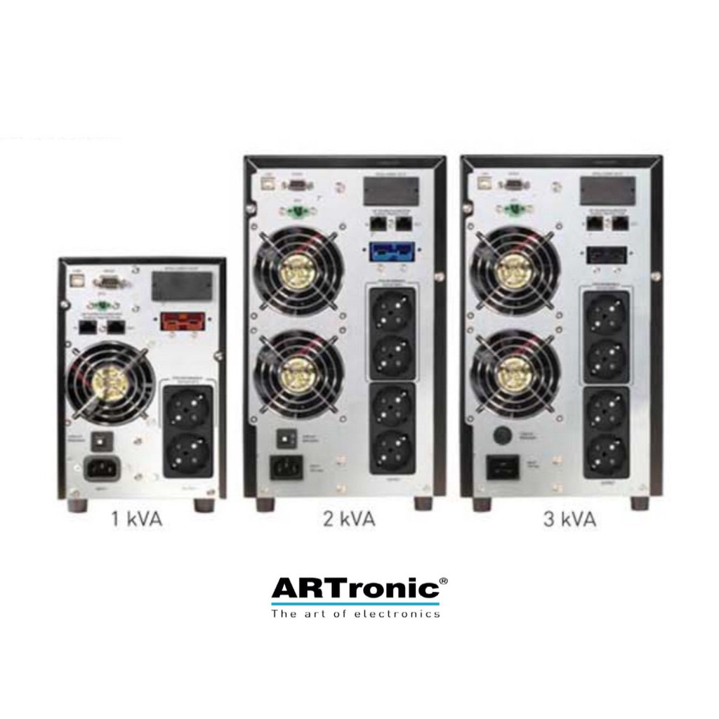 Bộ lưu điện UPS Online 2KVA ARTronic Thổ Nhĩ Kỳ dòng ALFA/BETA