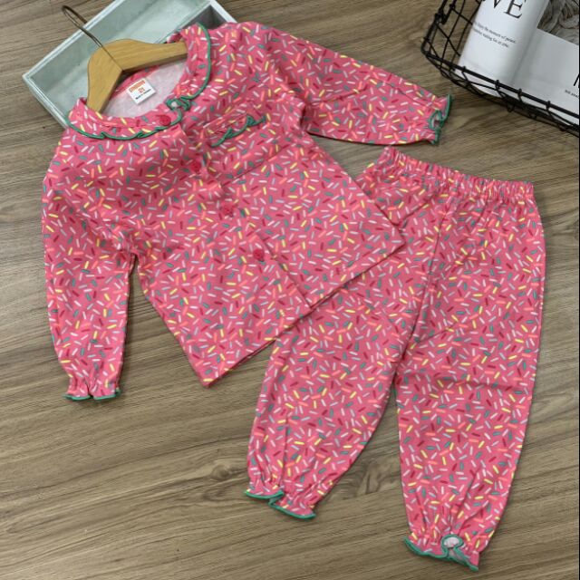 Combo 7 bộ cotton dành cho bé gái và trai