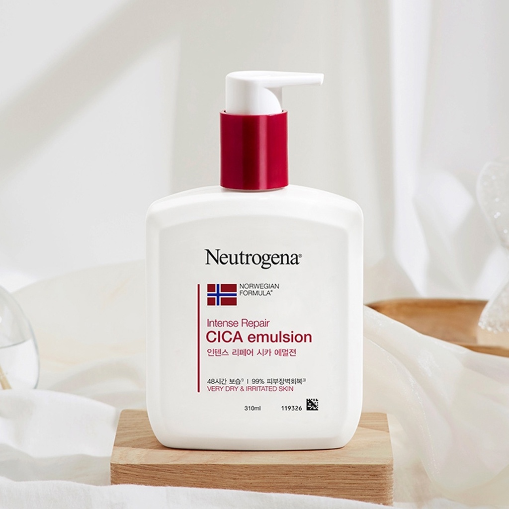 Kem Dưỡng Neutrogena CICA Công Thức Na Uy 310ml x 2ea