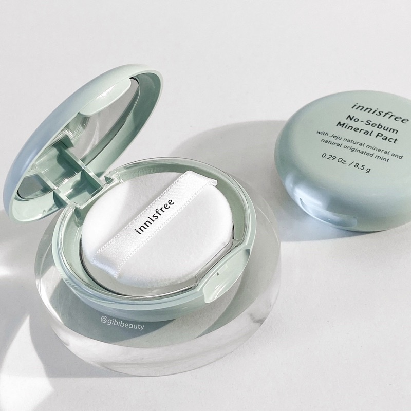 Phấn phủ dạng nén Innisfree No-sebum Powder Pact