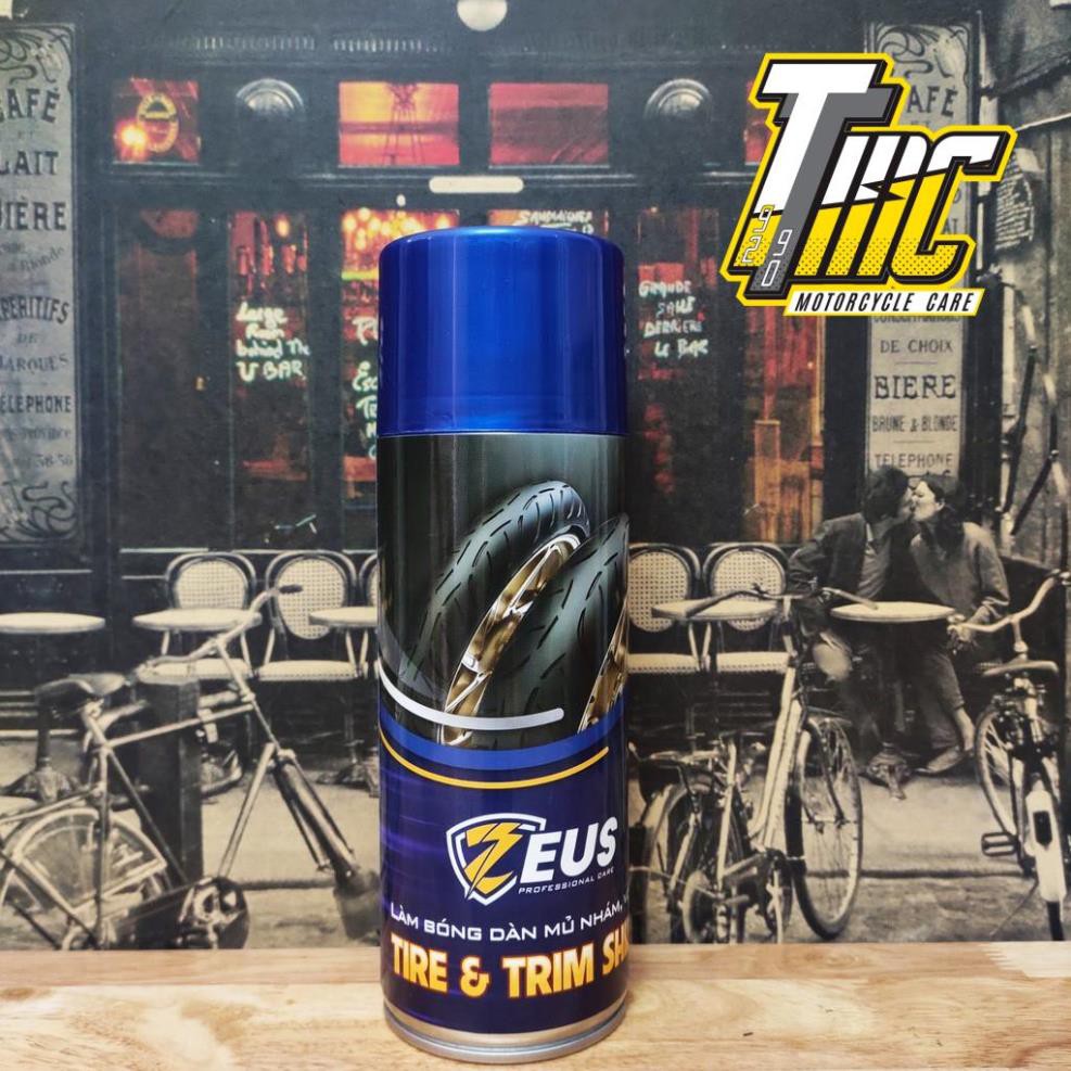 Bộ SP Dưỡng sên, Vệ sinh sên, Bóng vỏ và dàn nhựa ZEUS