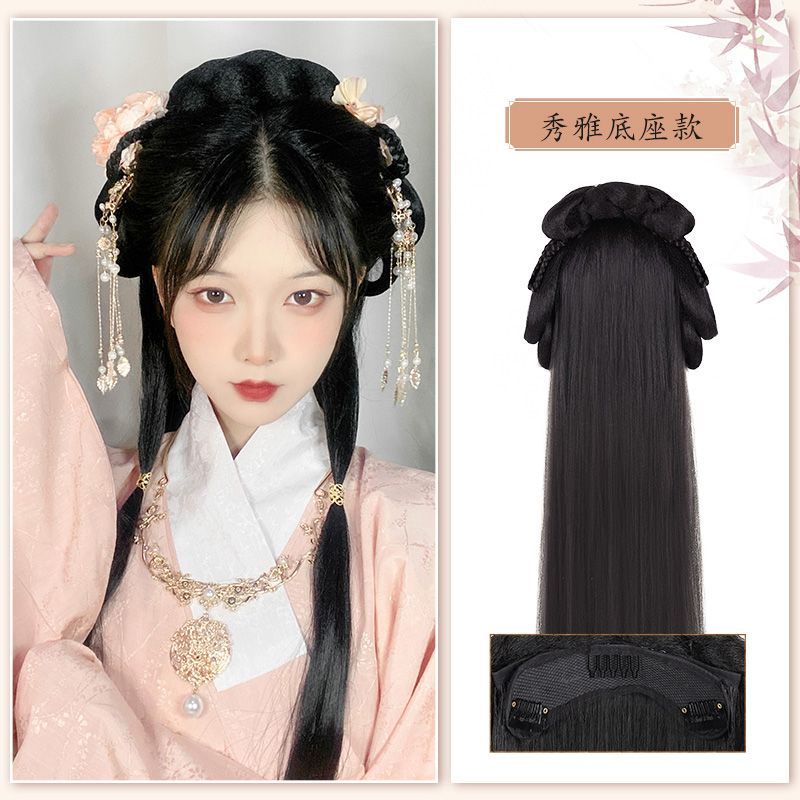 Búi Tóc Giả Một Mảnh Phong Cách Hanfu Trung Hoa Cổ Điển Cho Nữ
