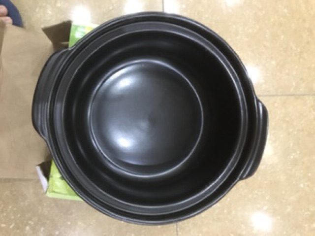 Nồi đất sứ tráng men cao cấp kho thịt, kho cá - đầy đủ kích cỡ