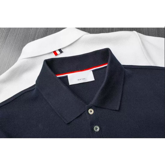 Áo Polo nam Thom Browne, vải cá sấu xuất xịn, sang trọng,lịch lãm Young Souls | BigBuy360 - bigbuy360.vn