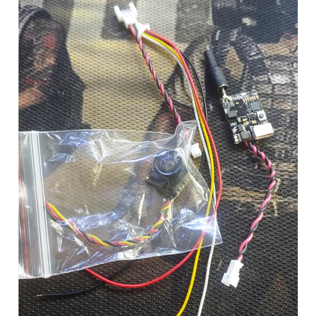 Combo máy ảnh tiny và vtx 25mw giành cho máy bay, xe fpv