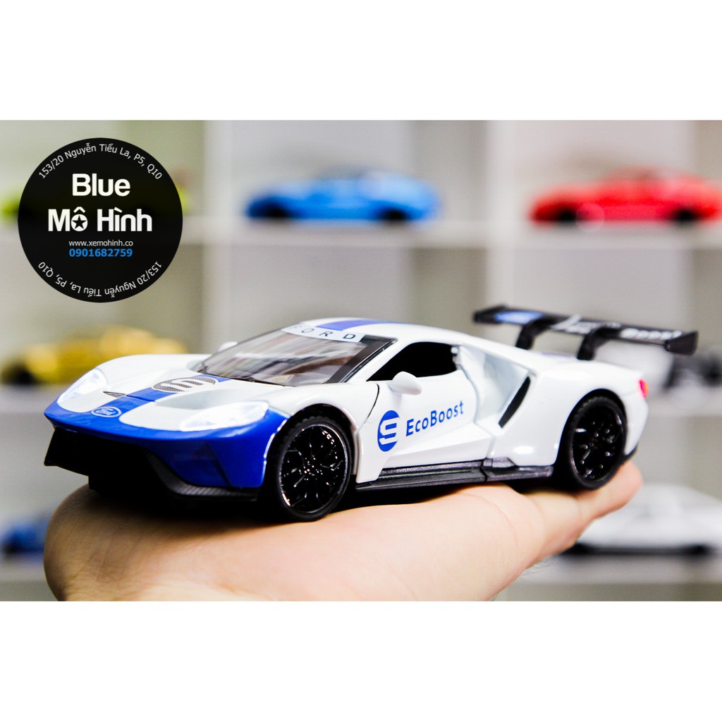 Blue mô hình | Mô hình xe Ford GT New tỷ lệ 1:32