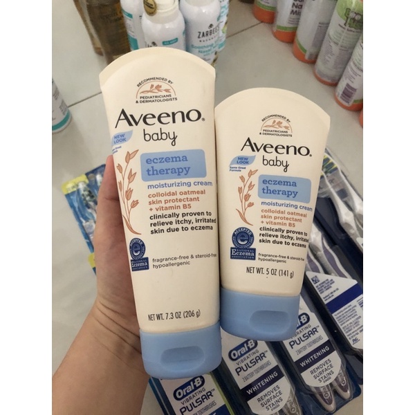 Aveeno Kem bôi chàm cho bé Aveeno Baby Eczema Therapy Moisturizing Cream
