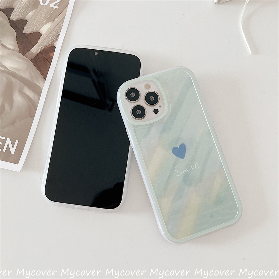 Ốp Điện Thoại Silicon Hình Trái Tim Graffiti Đơn Giản Cho iPhone 13 12 11 Pro Max X Xr Xs 8 7 6 Plus SE 2020