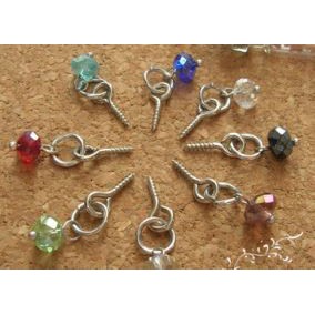 Gói 50 khoen móc đính hạt châu, treo hồ hô có đủ size đủ màu