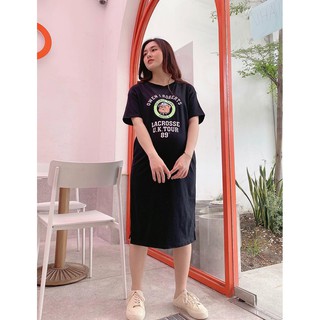Đầm thun suông heo mặt xệ