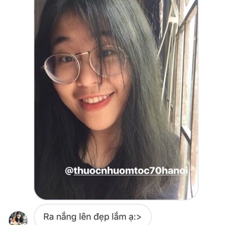 Thuốc nhuộm tóc màu Đen Rêu không tẩy